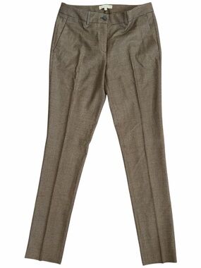 Michael Kors Collection “Samantha” Plaid Houndstooth Wool Pants